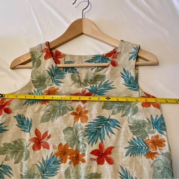 Nomadic Traders Floral Crop Sleeveless Tank, Size Small - Picture 5 of 6